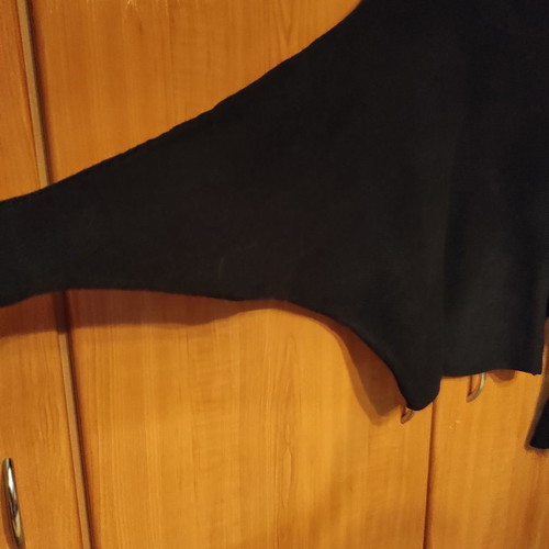Zara knitted sweater new, black, bat sleeve, size M