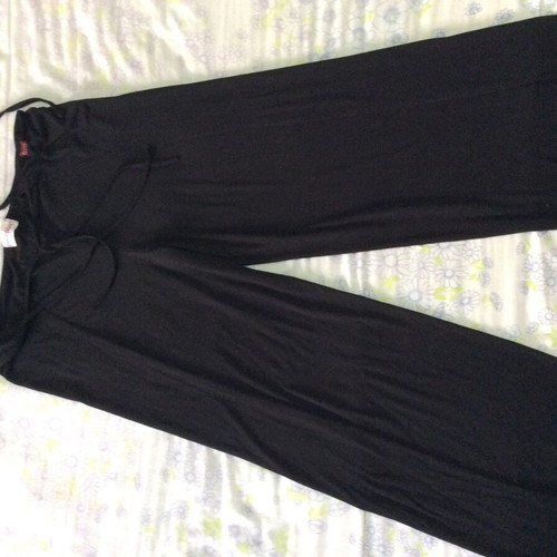 Beach pants S/M black used, low waist, maco fabric