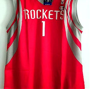New with tags XL Mcgrady Houston rockets nba basketball basket champion USA play space jump