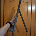 Canvas easel used