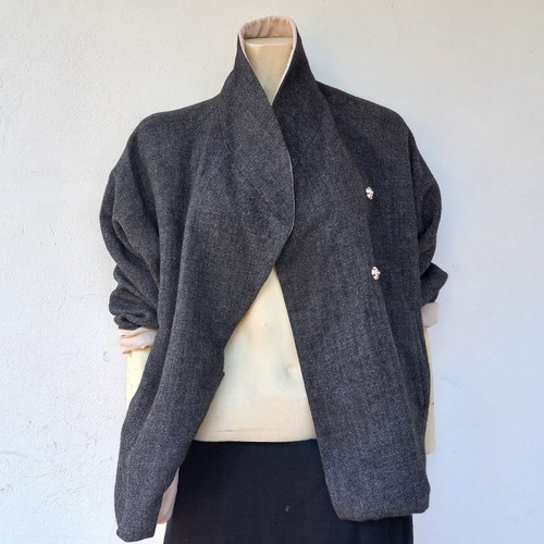 Double-sided wool jacket like new, size M
