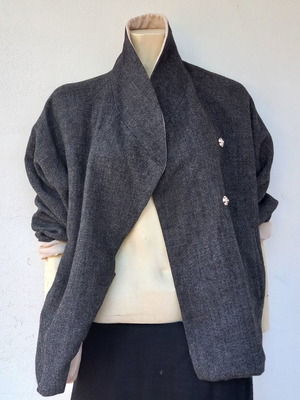Double-sided wool jacket like new, size M