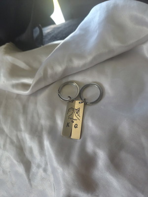 Keyring King & Queen like new