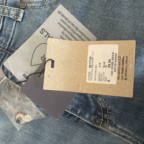 Attrattivo jeans new, regular fit, blue, sizes M and L