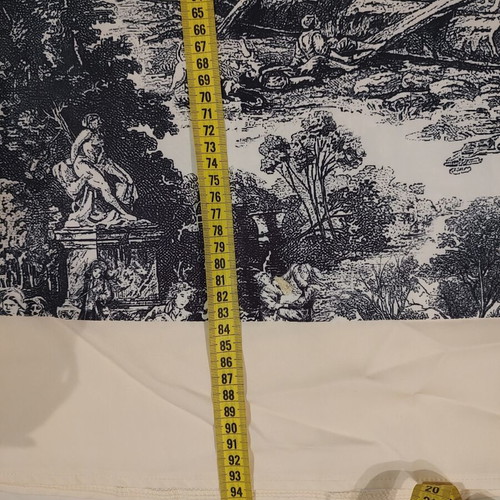 SHEIN Curve Vintage Toile de Jouy Midi Dress Tunic, 1XL