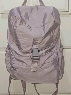 Primark backpack μεταχειρισμένο σατινέ λιλά σακίδιο πλάτης