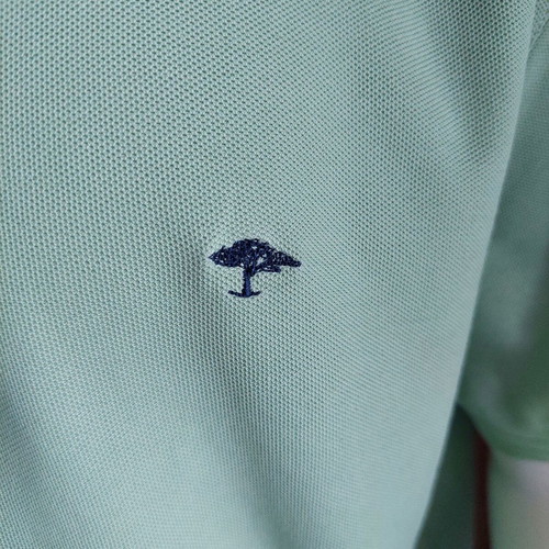 Fynch-Hatton pique polo shirt 2XL like new, light green