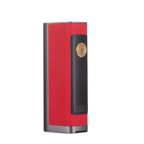 DotBox 100W Mod DotMod new, red Gun Metal