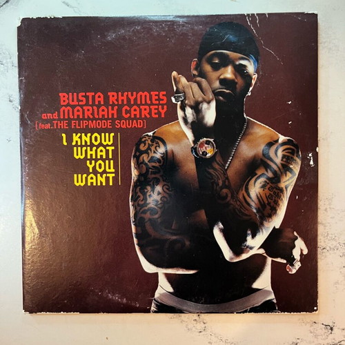 Busta Rhymes & Mariah Carey I Know What You Want CD used, hip-hop