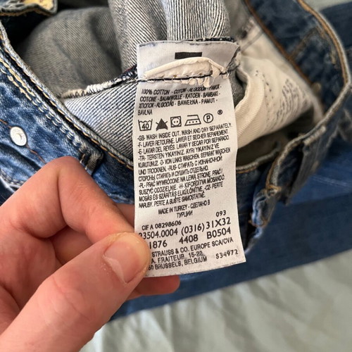 Men's pants used size M
