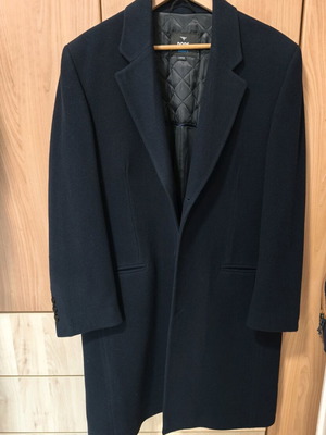 Dors long coat blue like new, size L