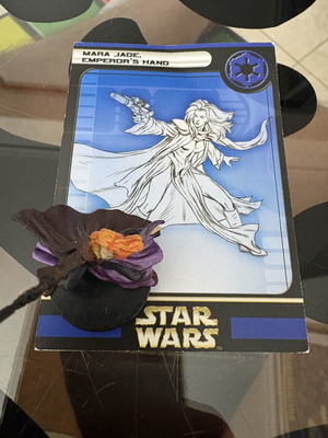 Star Wars Miniatures Game Mara Jade Emperor’s Hand 20 κάρτα και φιγούρα