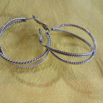 Hoop earrings like new