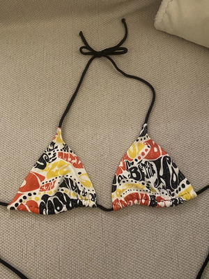 Mystico Triangle Bikini Top like new, multicolor, size M
