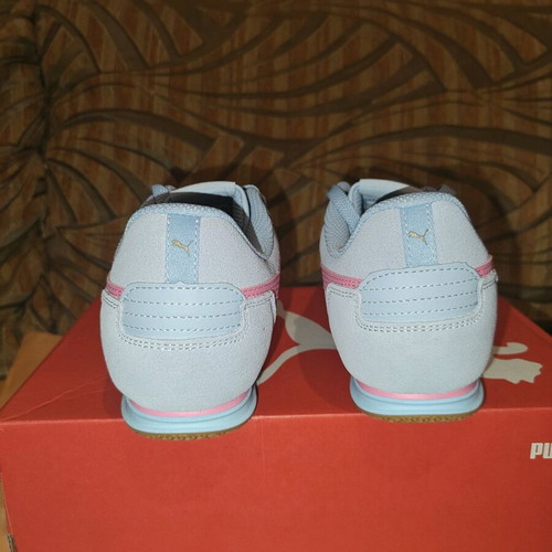 Puma Bella Donna SD women's sneakers new, blue with pink details