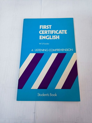 First Certificate English 4 Listening Comprehension book used