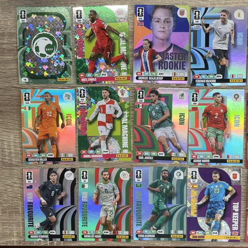 Panini Adrenalin XL World Cup 2026 Cards like new, Icons & Hero Stack