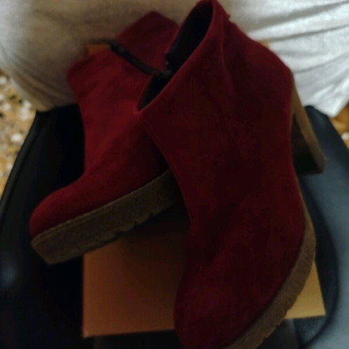 Smart Cronos Castor Ankle Boots Like New, Leather Size 39, 10 cm Heel