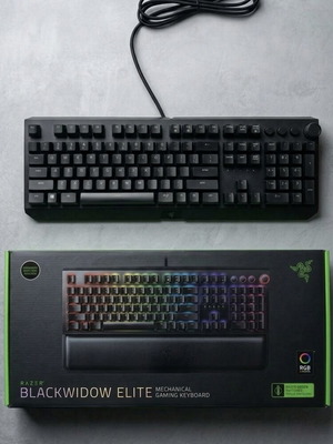 Razer BlackWidow Elite μηχανικό gaming πληκτρολόγιο σαν καινούργιο
