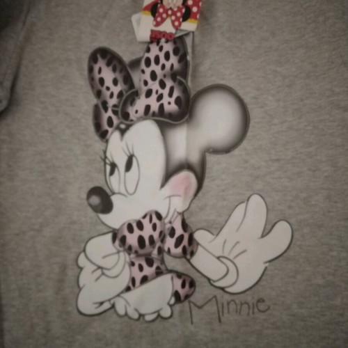 Disney pajamas new for girls 11-12 years gray pink
