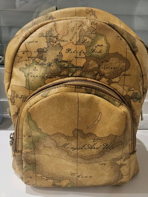Alviero Martini 1a Classe backpack μεταχειρισμένο, μπεζ και καφέ