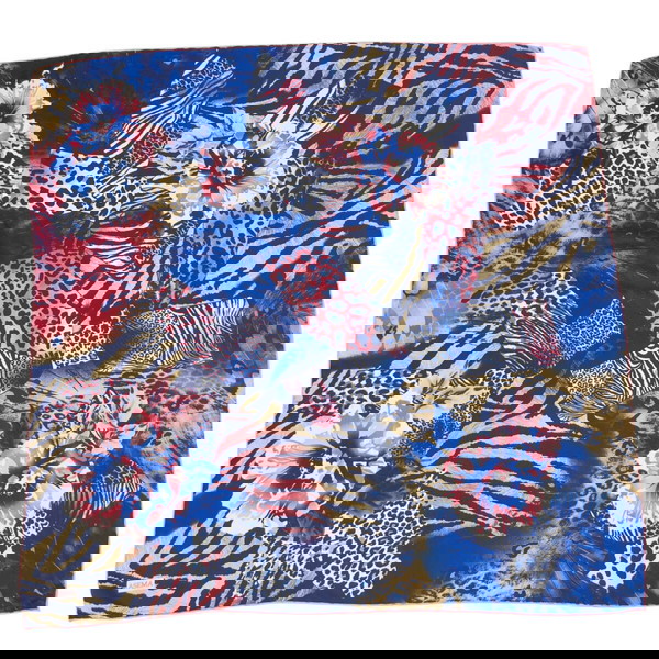 Asema Floral μεταξωτό μαντήλι 89x89