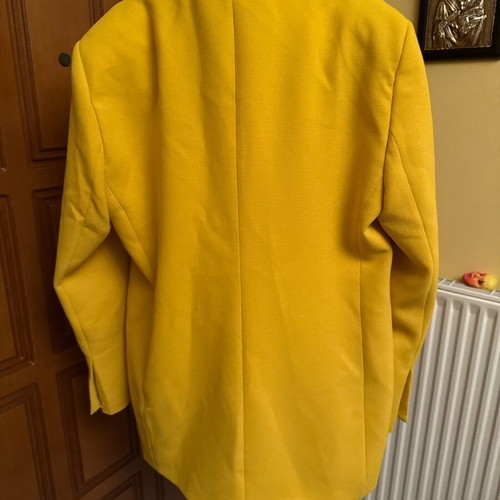 Zara Suit Set Blazer and Trousers XXL Like New Yellow