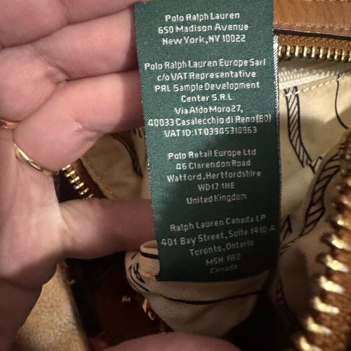 Ralph Lauren handbag large size like new