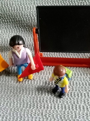Playmobil σετ δάσκαλα με μαθητή μεταχειρισμένο