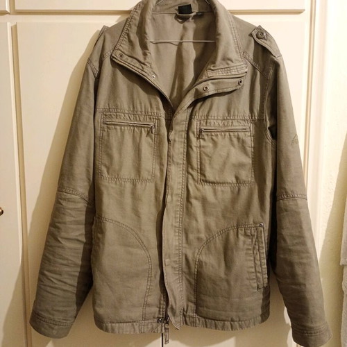 McKinley men's beige jacket used, size Large