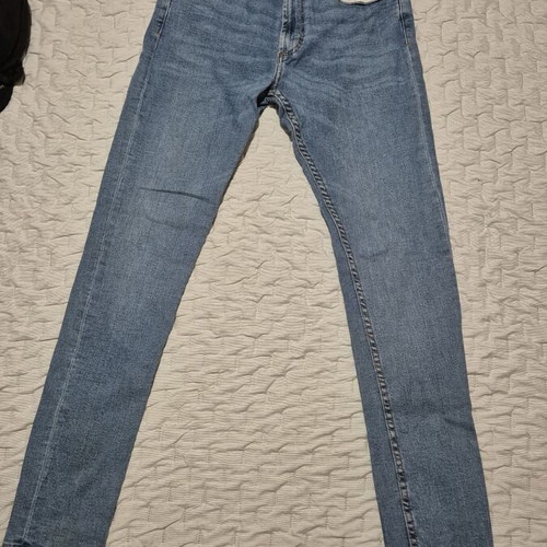 Zara men's skinny blue jeans like new, elastic and comfortable