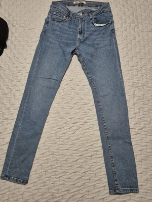 Zara men's skinny blue jeans like new, elastic and comfortable