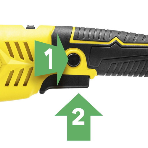 Trotec PAGS 11-125 angle grinder new with 11-piece disc set
