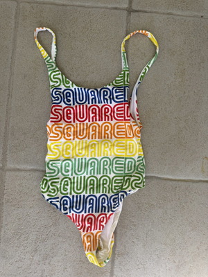 Dsquared2 onepiece swimsuit like new, xs/small, multicolor