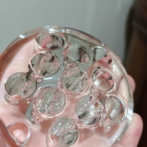 Crystal flower support base used, mini