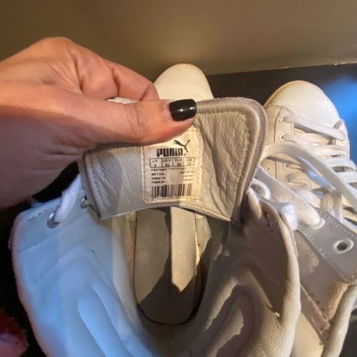 Sergio Rossi sneakers used, size 39, white collectible