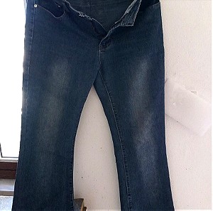 γυναικείο τζιν παντελόνι, XL, στενή γραμμή κάνει για Large, μάρκας Marco Pecci, φορεμένο 2 φορές, άριστη ποιότητα.
