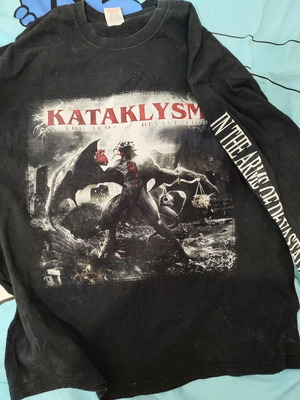 Kataklysm 2007 World Tour Μακρυμάνικη μπλούζα σαν καινούργια, μαύρη, μέγεθος L