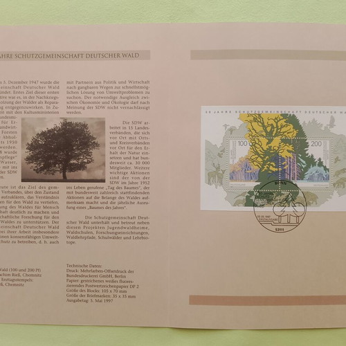 Germany 1997 First Day Cover Stamp Bonn