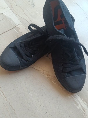Superdry πάνινα sneakers μαύρα, νούμερο 43, σαν καινούργια