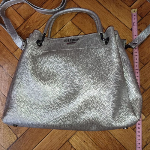 Guess shoulder bag grey used, original