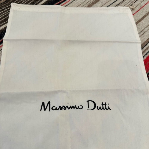Massimo Dutti dust bag new, white hand bag