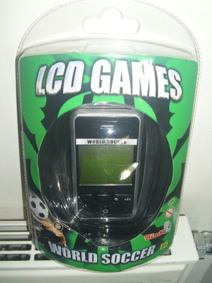 Retro LCD Game Simba World Soccer new, collectible handheld