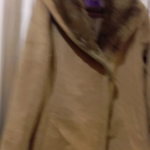 Olivia Lauren alpaca coat like new, size M-L, beige