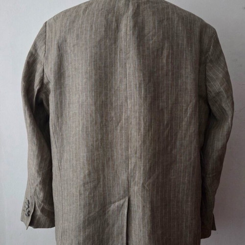 Men's linen jacket Frank Eden like new, beige, size 52