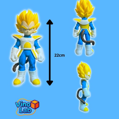 Vegeta Super Saiyan 3D Printed Figure new