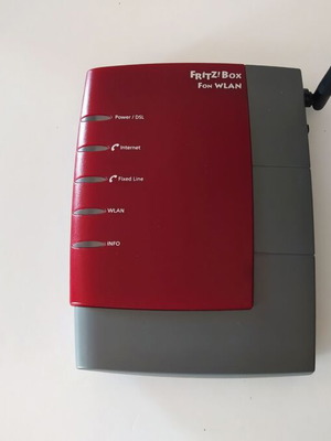 Router FRITZ! Box Fon WLAN 7140 μεταχειρισμένος με όλα τα περιεχόμενα