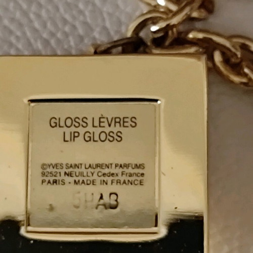 YSL bracelet from makeup collection like new, gold color