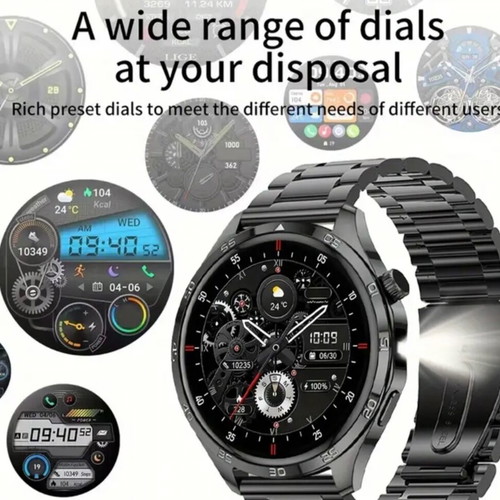 Smart Watch with LED flashlight, UV light, large screen