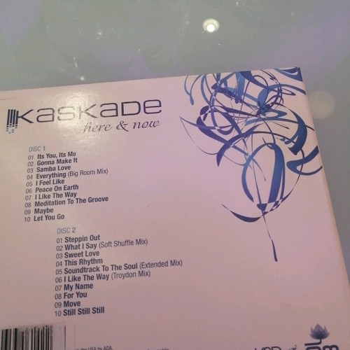Kaskade: here and now CD album like new, double electronica